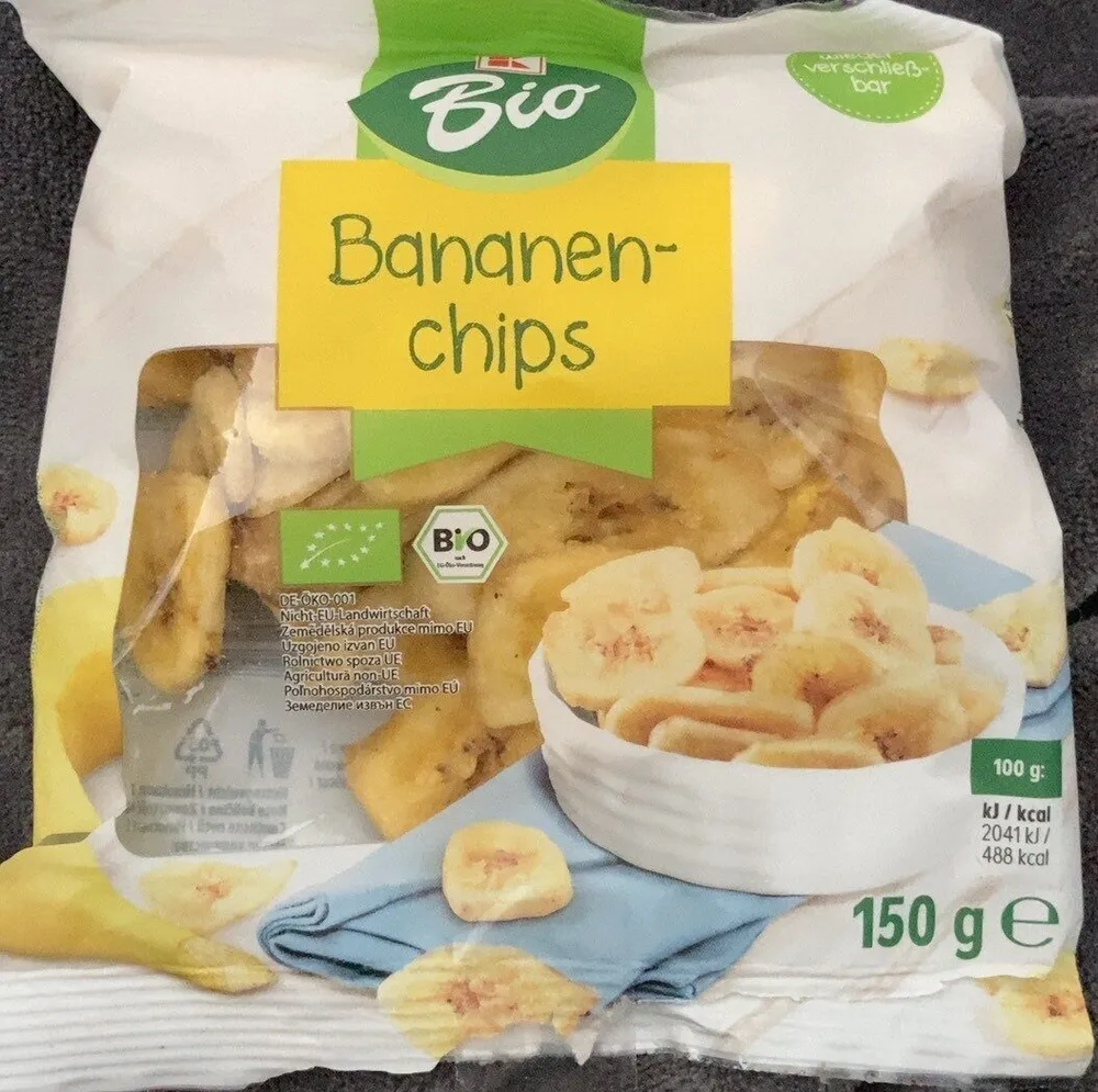 Bio Bananenchips