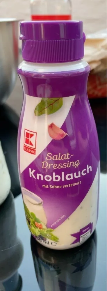 Salatdressing Knoblauch
