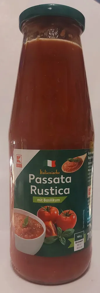 Basilikumsauce Passata Rustica