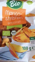 Mangostreifen getrocknet