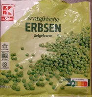 Rest Erbsen erntefrisch, tiefgefroren