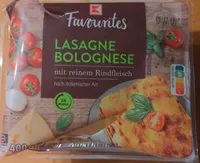 K-FAVOURITES Lasagne Bolognese