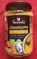 Cremesuppe süβkartoffel & apfel