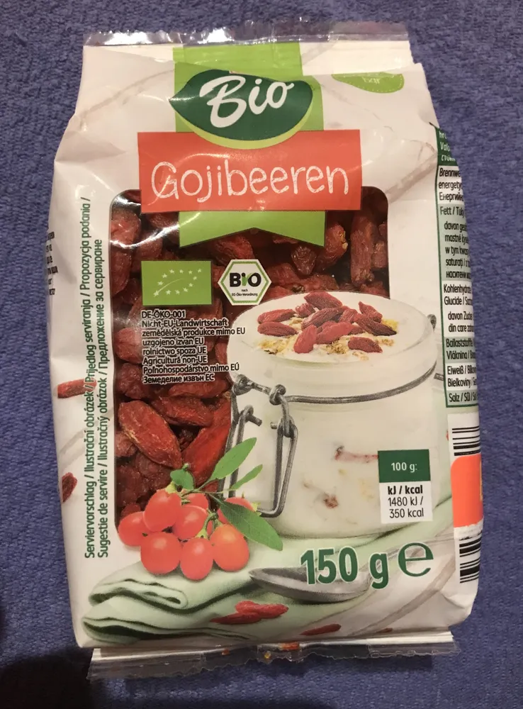 Bio sušené plody goji