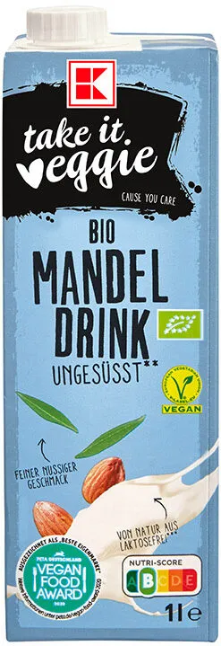 K-take it veggie Bio Mandeldrink ungesüßt
