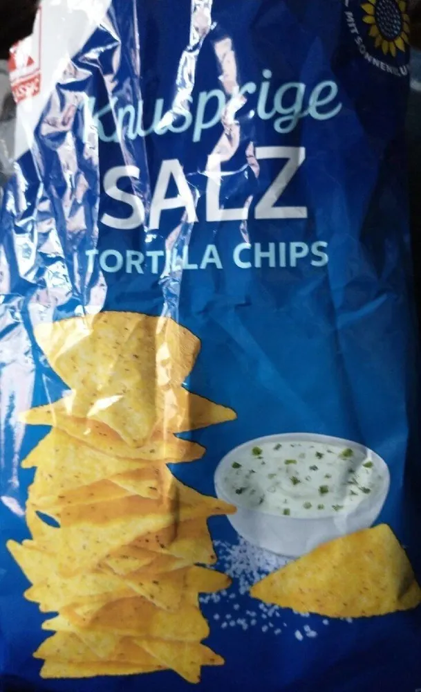 Knusprige Salz Tortilla Chips