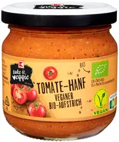 K-take it veggie Bio Brotaufstrich Toskana Tomato Hanf