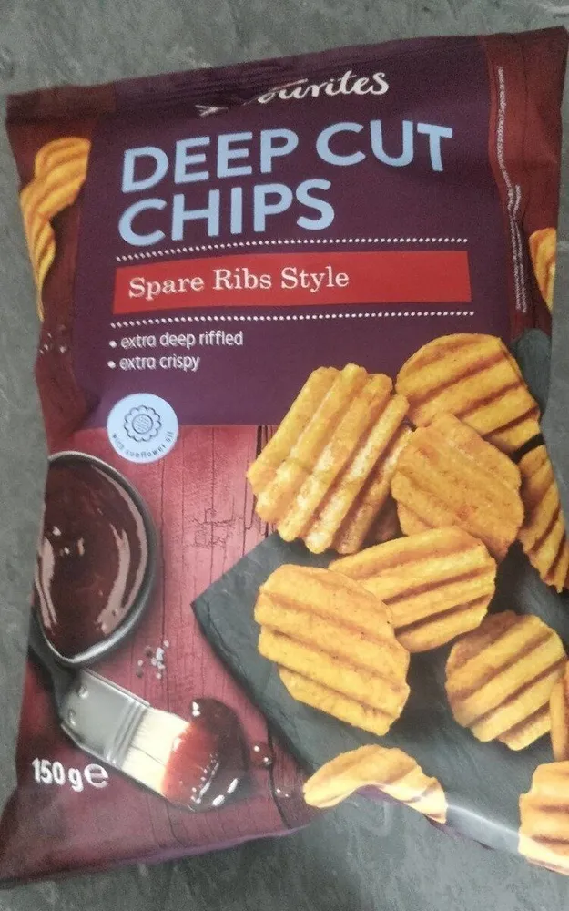 DEEP CUT CHIPS Spare Ribs Style
