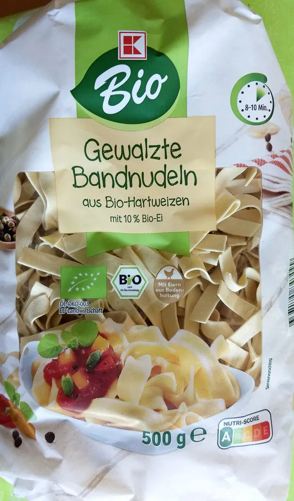 Gewalzte Wandnudeln