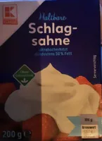 Haltbare Schlagsahne