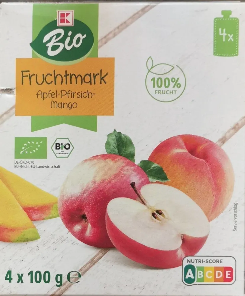 Fruchtmark Apfel-Pfirsich-Mango
