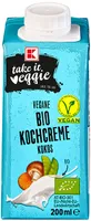 K-take it veggie Bio Kokos Kochcreme
