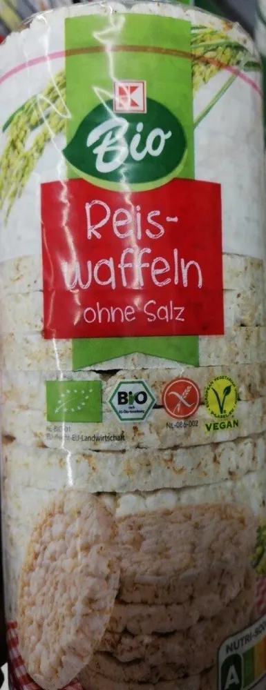 Reiswaffeln ohne Salz