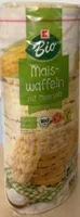 Maiswaffeln mit Meersalz