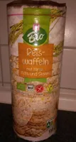 Reiswaffeln mit Hirse, Mais, Sesam