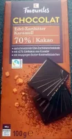 Favourites CHOCOLAT Edel-Zartbitter Karamell 70% K