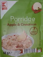 Porridge apple & cinamon