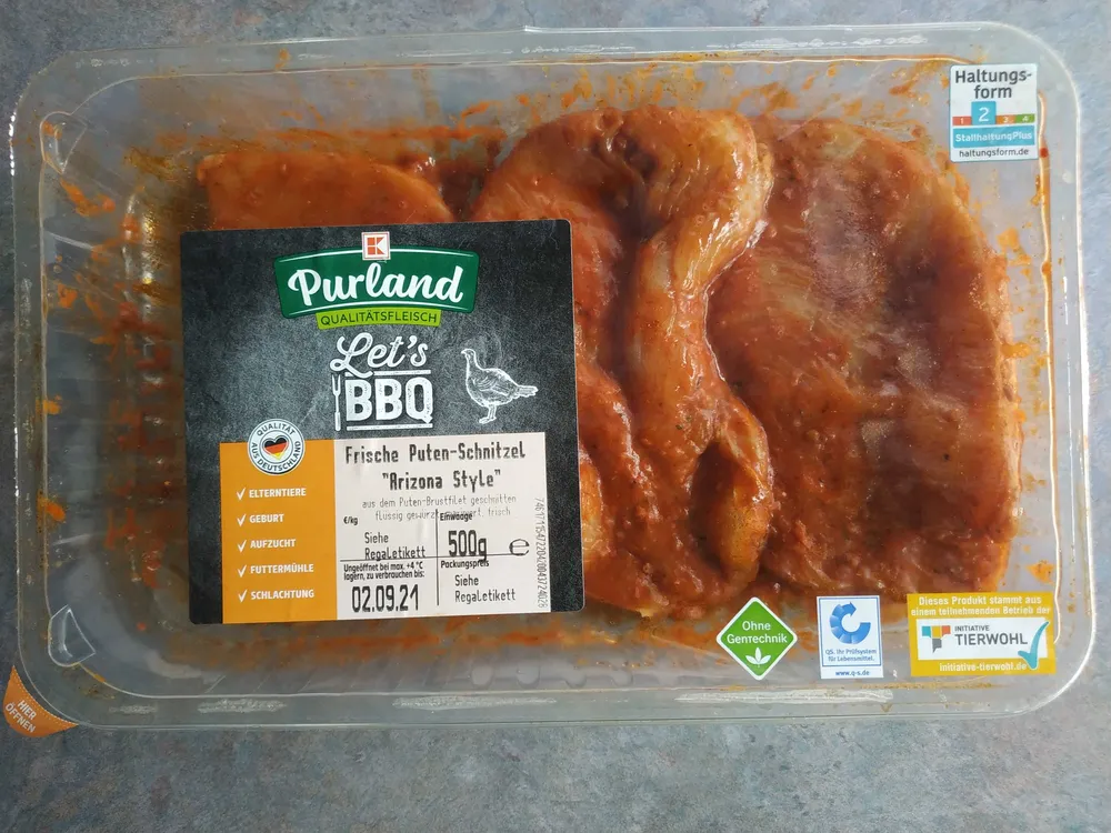 Puten-Schnitzel "Arizona Style"