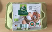6 frische Eier