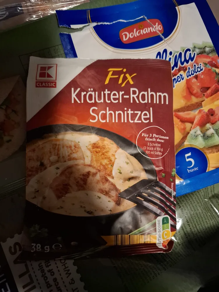 Fix Kräuter-Rahmschnitzel
