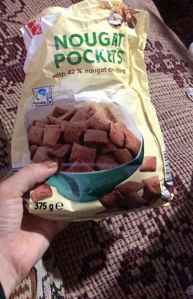Nougat pockets