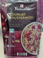 Knuspermüsli Himbeer White Choc