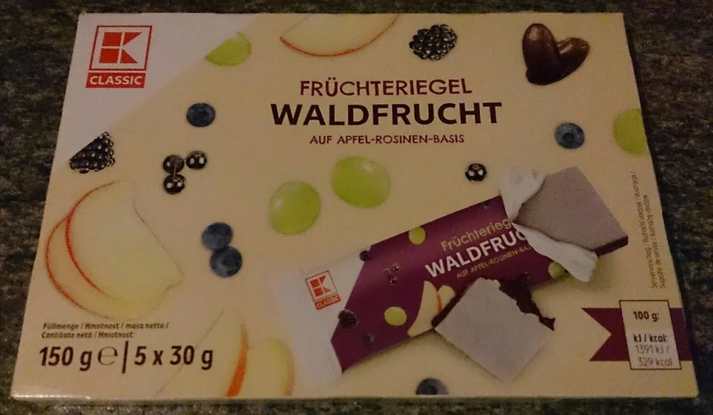 Früchteriegel Waldfrucht