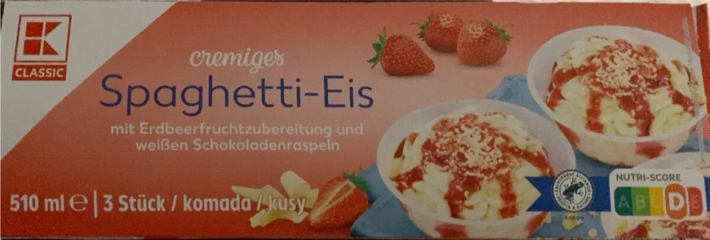 Spaghetti Eis