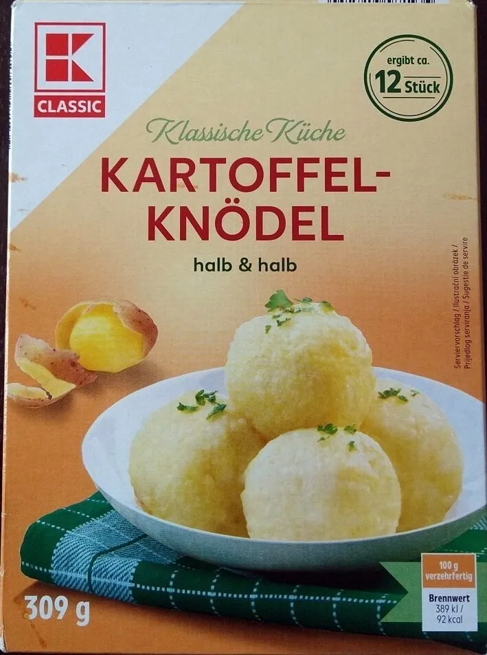 Kartoffelknödel halb & halb