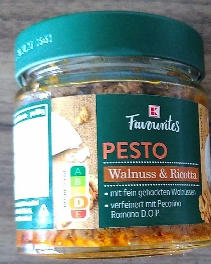 Pesto Walnuss Ricotta