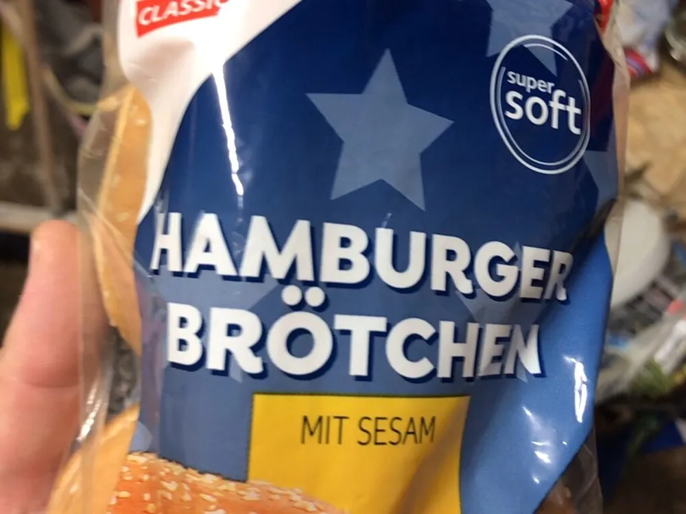 HAMBURGER BRÖTCHEN MIT SESAM