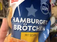 HAMBURGER BRÖTCHEN MIT SESAM