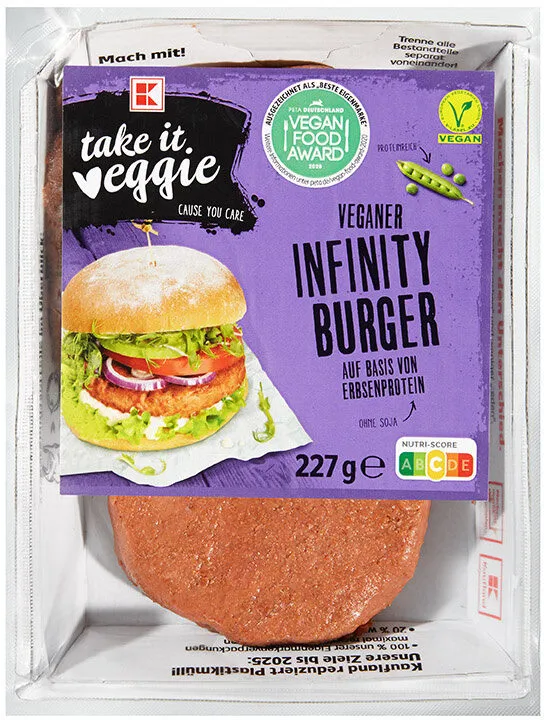 K-take it veggie Infinity Burger