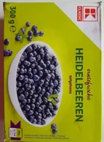 erntefrische Heidelbeeren tiefgefroren