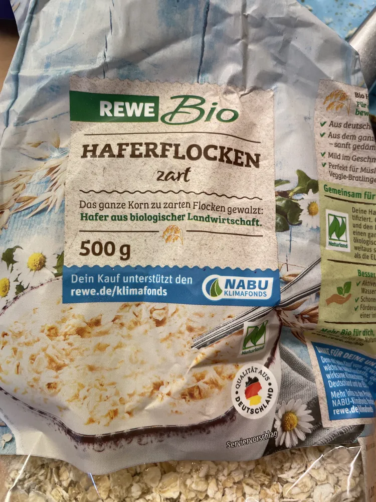 REWE Bio Haferflocken