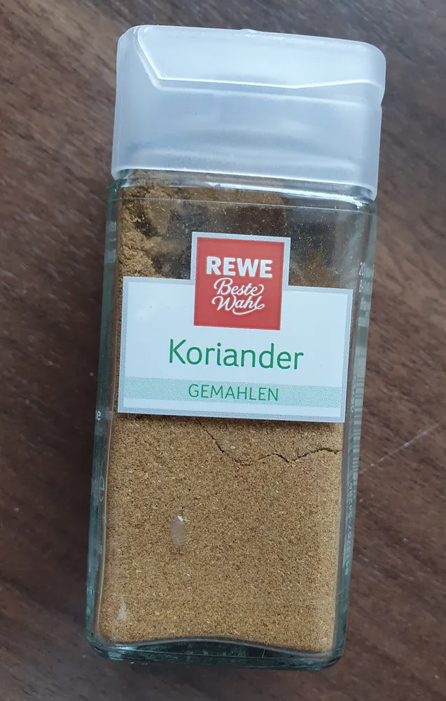 Koriander gemahlen