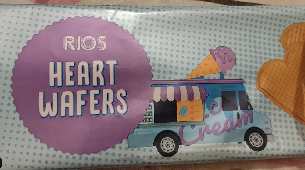 Rios heart wafers