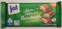 Alpen-Vollmilch Haselnuss