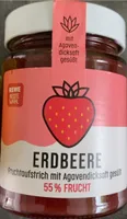 Erdbeere Fruchtaufstrich mit Agavendicksaft