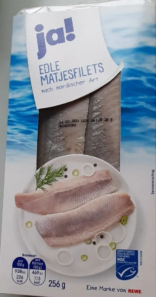 Edle Matjesfilets