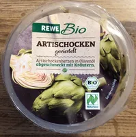 Artischocken geviertelt
