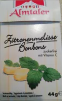 Zitronenmelisse Bonbons
