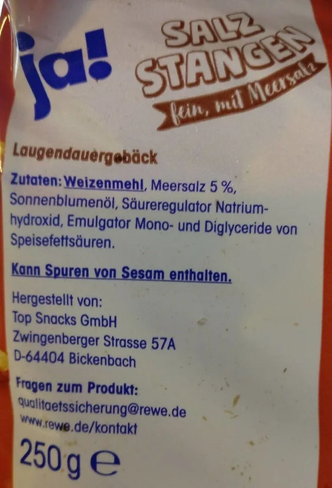 SALZ STANGEN