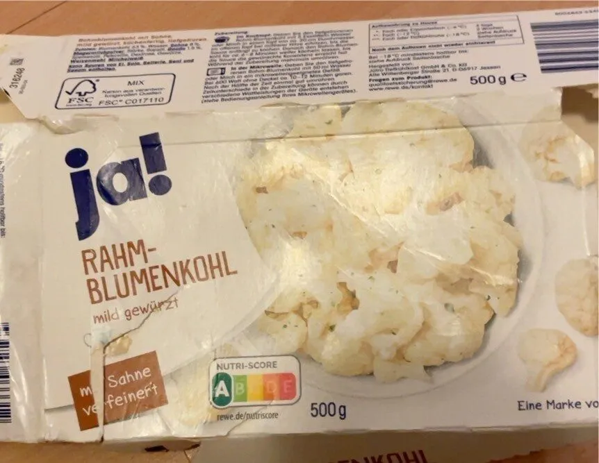 Rahmblumenkohl