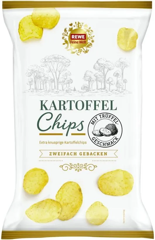 Kartoffel Chips mit Trüffel Geschmack