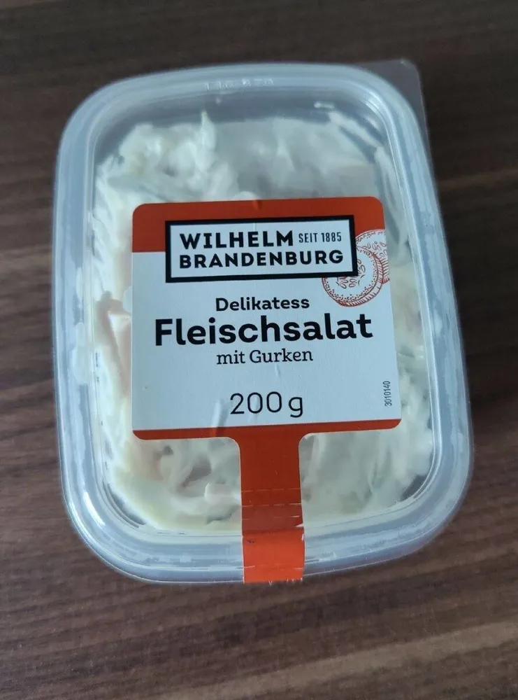 Delikatess Fleischsalat mit Gurken