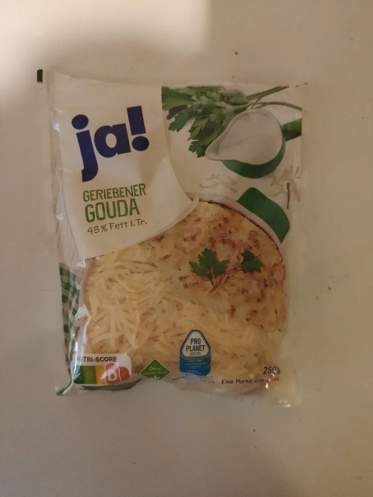 Geriebener Gouda