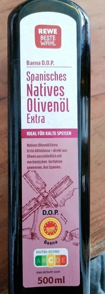 Spanisches natives Olivenöl extra