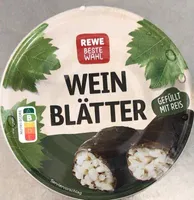 Weinblätter gefüllt mit Reis