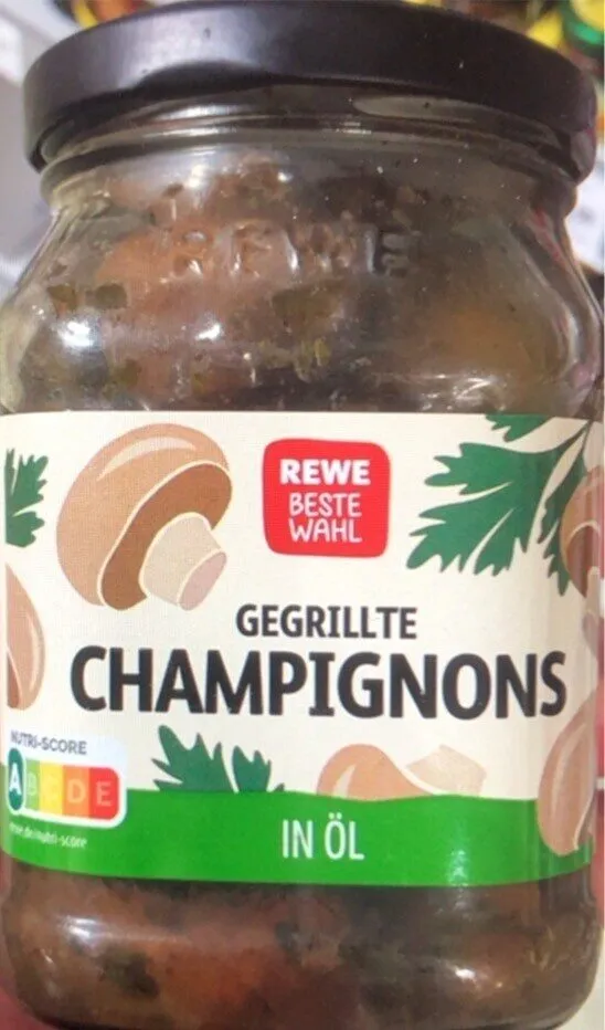 Champignons gegrillt in Öl